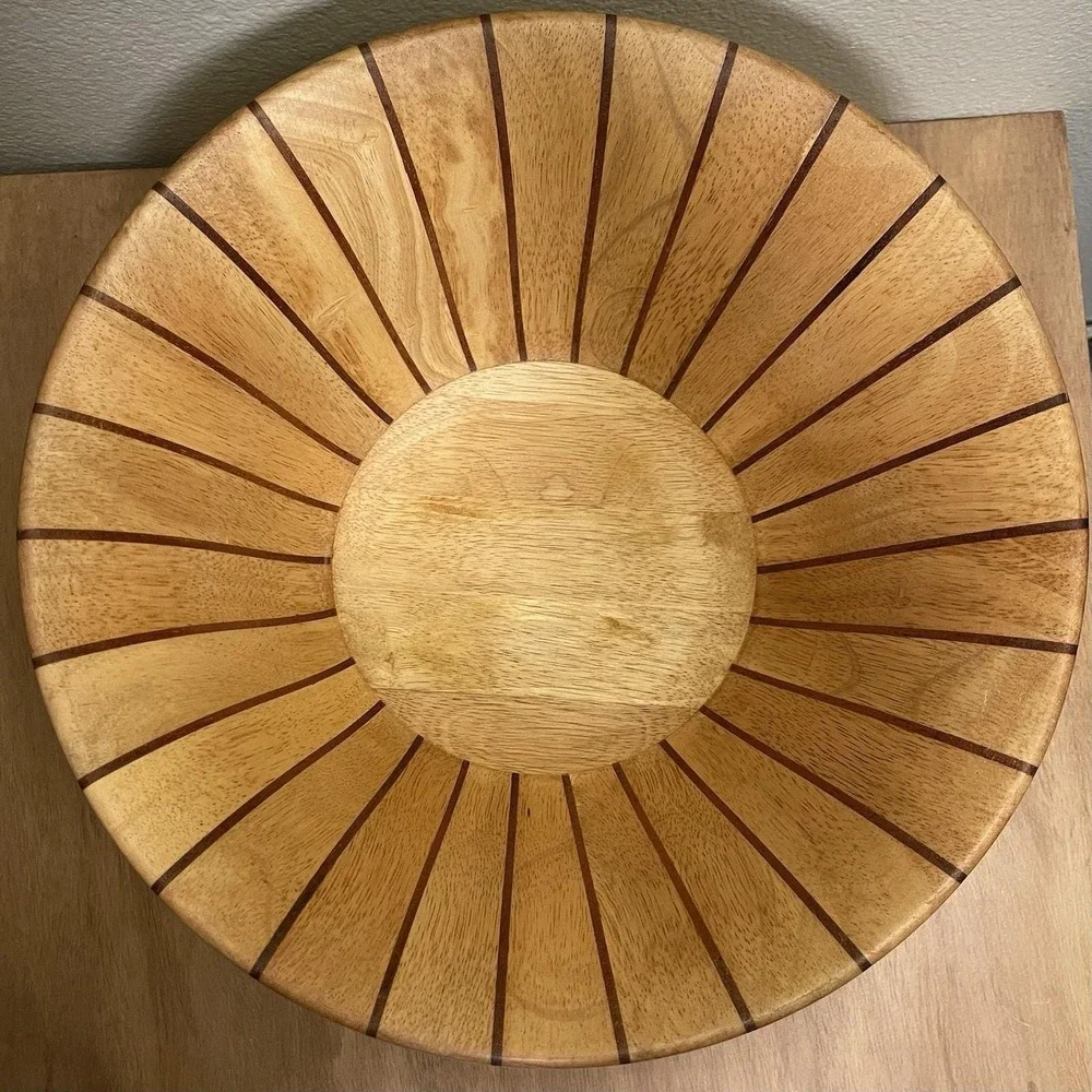 VTG Dansk Quistgaard Staved Tulip Bowl 13